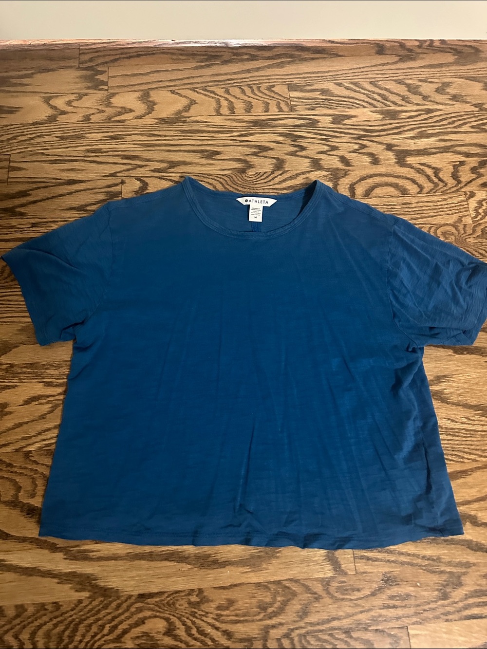 Athleta Deep Teal Short Sleeve Crew Tee